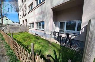 Wohnung mieten in Grünanger 32, 08412 Werdau, Großzügige 3-R-EG-Wohnung mit Terrasse + Gartenfläche, Balkon (Loggia), PKW-Stellplätze im Hof