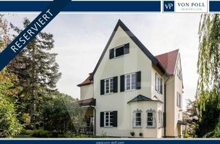 Villa kaufen in 86482 Aystetten, Reserviert: Historische Forstvilla mit Charme, Großzügigkeit und traumhaftem Garten