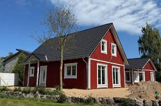 Einfamilienhaus kaufen in Alte Dorfstraße 39B, 24327 Blekendorf, Blekendorf / Kaköhl - Wohnen wie in Schweden! Neubau, Erstbezug