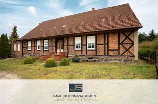 Haus kaufen in 17179 Finkenthal, Fachwerkhaus mit Potenzial und großem Grundstück