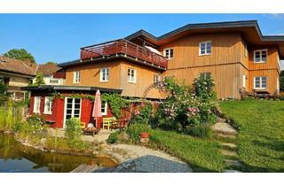 Haus kaufen in 37181 Hardegsen, Exklusives Massivholz-Haus mit vielseitiger Nutzung in idyllischer Lage