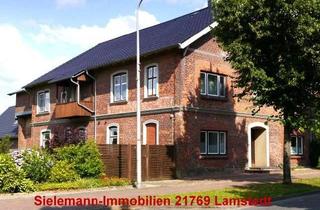 Haus kaufen in 21745 Hemmoor, Raumwunder mit 6 Wohnungen, kl. Werkstatt, Lager, Ausbaureserve, großes Grundstück