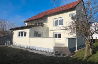 Wohnung kaufen in 87748 Fellheim, Fellheim - 4 Zimmer 1. OG Wohnung - 2 Balkone(Süd u. West),Garten