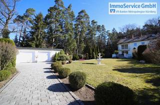 Doppelhaushälfte kaufen in 90530 Wendelstein, Exklusive Doppelhaushälfte mit gepflegtem Garten und Schwimmteich