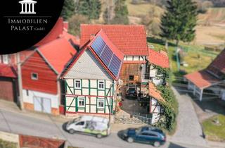 Haus kaufen in 37308 Volkerode, +++ Idyllisches Wohnen in Volkerode - Fachwerkhaus mit großer Scheune +++
