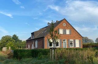 Haus kaufen in Bruchstraße 21, 46459 Rees, Ländliche Alleinlage: Modernisierte Kate mit Nebengebäuden.