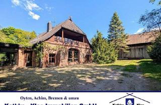 Bauernhaus kaufen in 29664 Walsrode, Walsrode - Historischer Charme trifft modernen Wohnkomfort: Großzügiges Anwesen mit Biotop, Stall und Scheune