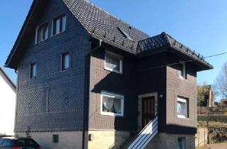 Einfamilienhaus kaufen in 35116 Hatzfeld, Hatzfeld (Eder) - Einfamilienhaus mit separatem Wirtschaftsgebäude