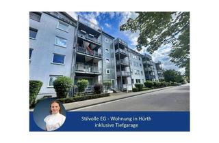 Wohnung kaufen in 50354 Hürth, Hürth - Stilvolle EG - Wohnung in Hürth inklusive Tiefgarage