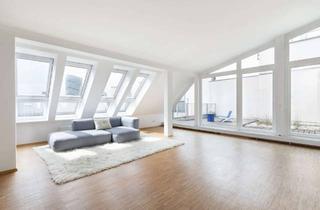 Wohnung kaufen in Grünberger Straße, 10245 Friedrichshain, Grünberger Straße, Friedrichshain: DG-Wohnung mit Aufzug und großer West-Terrasse - Industriedenkmal