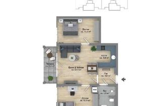 Sozialwohnungen mieten in Grete-Sehlmeyer-Winkel, 31275 Lehrte, Wohnung 2 - 3-Zimmer-Neubauwohnung nur für Alleinerziehende mit einem Kind (erw. WBS mind. 70 m²)