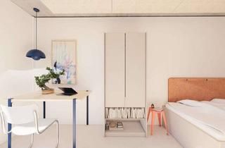 Wohnung mieten in Adalbertstraße / Martin-Luther-Straße 128/2, 52062 Aachen, WE24 All-inclusive-Miete: exklusiver vollmöblierter Neubau, 1-Zi-Wohnung mit Balkon und Einbauküche