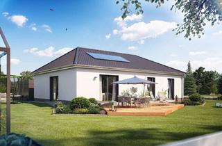 Haus kaufen in 08134 Langenweißbach, Weitblick genießen und Ruhe finden – schlüsselfertiger Bungalow mit Grundstück