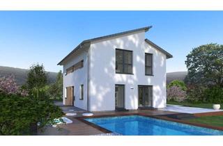 Haus kaufen in 08223 Neustadt, Einfamilienhaus mit versetztem Pultdach