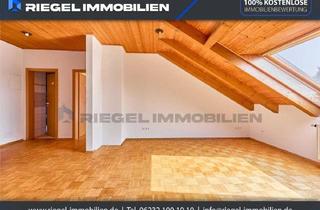 Wohnung kaufen in 67459 Böhl-Iggelheim, Sie hier? Wir auch! Dachgeschosswohnung im 3 Familienhaus: Kapitalanlage oder Eigennutzung