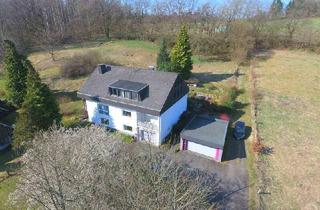 Haus kaufen in 56457 Hergenroth, Hergenroth - Wohnen, wo sich Fuchs und Hase Gute Nacht sagen! Zweifamilienhaus mit Einliegerwohnung im Außenbereich von Hergenroth
