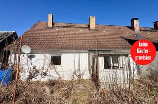 Doppelhaushälfte kaufen in Dorfstraße 68, 17337 Schönhausen, HORN IMMOBILIEN ++ abrissreife Doppelhaushälfte in Schönhausen bei Strasburg