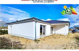 Haus kaufen in 25335 Bokholt-Hanredder, MASSIV-NEUBAU Energieeffizienzklasse A+ * großzügiger Winkelbungalow auf Traum-Grundstück !