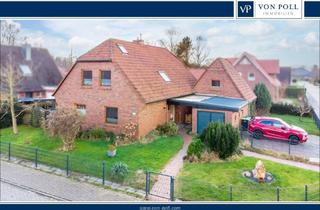 Einfamilienhaus kaufen in Grön Kamp, 26529 Marienhafe, Lichtdurchflutetes Einfamilienhaus mit Einliegerwohnung und Sauna in Marienhafe