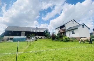 Haus kaufen in Am Langacker 14, 95233 Helmbrechts, ***Idyllisches Anwesen mit Pferdehaltung und vielseitigen Nutzungsmöglichkeiten***