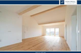 Wohnung kaufen in Friedrich-Güll-Straße 15, 91604 Flachslanden, Barrierearme Neubau-Dachgeschosswohnung mit PV-Anlage und zwei Stellplätzen