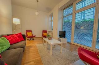 Wohnung mieten in Marienstraße 23, 10117 Berlin, Möblierte 2 Zimmer-Whg im EG mit Terrasse