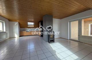 Wohnung mieten in Wiesenweg 12, 74906 Bad Rappenau, Großzügige 3 Z. Dachgeschosswohnung mit Loggia