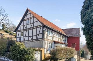 Haus kaufen in Bergstraße, 36179 Bebra, Preis auf Anfrage: charmantes Fachwerkhäuschen mit Scheune in Bebra/Solz