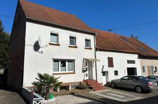 Einfamilienhaus kaufen in Zur Homesmühle, 66822 Lebach, Gepflegtes Einfamilienhaus mit ausgebauter Scheune, Garten und Garage in Lebach - Aschbach