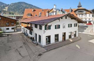 Bauernhaus kaufen in Schnitzlergasse, 82487 Oberammergau, Oberammergau: Denkmalgeschütztes Wohn- und Geschäftshaus im Dorfkern