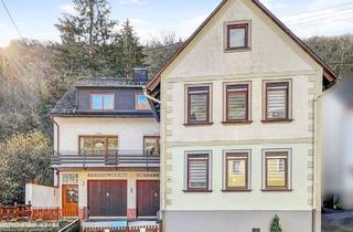 Haus kaufen in Rheingoldstr. 135, 55413 Manubach, Zwei verbundene Wohnhäuser in idyllischer Lage in Manubach