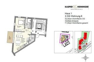 Wohnung kaufen in 77886 Lauf, Moderne Maisonettewohnung im Neubau Schneewittchen