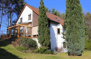 Haus kaufen in 15890 Siehdichum, Architektenhaus mit Einliegerwohnung, Kamin und Wintergarten in Waldrandlage!