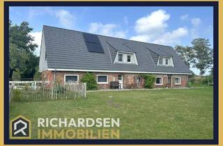 Einfamilienhaus kaufen in 25923 Uphusum, Modernisiertes Einfamilienhaus mit Einliegerwohnung in ruhiger Ortsrandlage in 25923 Uphusum