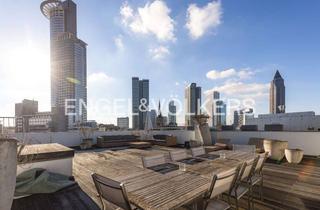 Penthouse mieten in 60325 Westend-Süd, Luxuriöse Penthouse-Wohnung mit atemberaubender Skyline-Terrasse