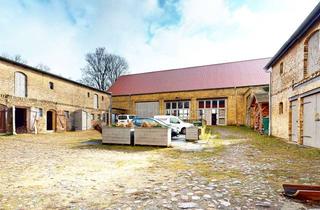 Gewerbeimmobilie kaufen in 14913 Niedergörsdorf, Vierseithof: Vielfältig nutzbar mit Scheune, Garage, Remise, Werkstatt, Stall und Garten