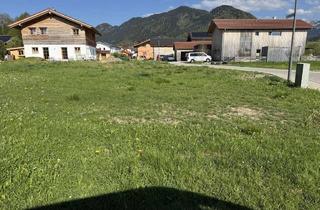 Grundstück zu kaufen in Sankt Michael Weg, 87642 Halblech, bebaubares erschlossenes Grundstück mit Bergblick