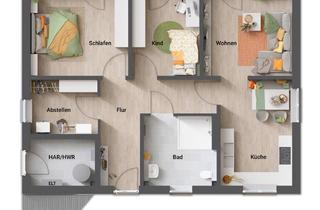 Wohnung kaufen in 44879 Linden, Neubau-Erdgeschosswohnung mit Tiefgarage & Garten – Bochum-Linden