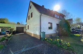 Doppelhaushälfte kaufen in 97464 Niederwerrn, Gepflegte Doppelhaushälfte in Niederwerrn mit schönem Garten und Nebengebäuden