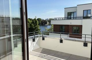 Wohnung mieten in Regattastraße, 12527 Grünau (Köpenick), Ihr Logenplatz am Wasser – Erstbezug 2 Zimmer Whg. mit EBK, Balkon & Blick auf die Dahme