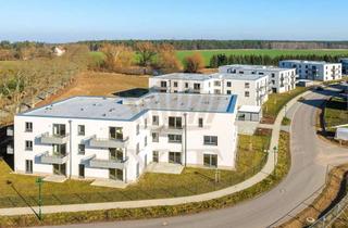 Wohnung mieten in 16359 Biesenthal, Hochmoderne 2 Zimmer-Wohnung | für Senioren | barrierefrei | mit sonnigem Süd-Balkon | in Biesenthal