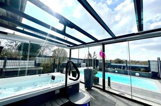 Villa kaufen in 53859 Niederkassel, Exklusive Villa mit Feldblick // SmartHome mit Wintergarten, Pool-/Whirlpool