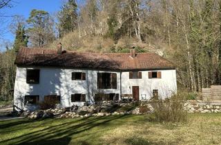 Haus kaufen in Mühlenstraße 22, 85110 Kipfenberg, Traumhaftes Anwesen im Schambachtal mit 33.200 m² Grundstück