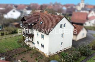 Haus kaufen in 97508 Grettstadt, Solide und wertbeständig - gepflegtes 3-Familienhaus in ruhiger Lage