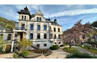 Wohnung kaufen in 56841 Traben-Trarbach, Stilvolle Eigentumswohnung in späthistorischem Gewand mit 3 Stellplätzen, Garage und Garten