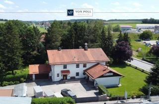 Haus kaufen in 84546 Egglkofen, Exklusives Landhaus mit Einliegerwohnung, Gewerbefläche und weitläufigem Grundstück