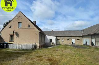 Haus kaufen in 03253 Doberlug-Kirchhain, Vier-Seitenhof mit viel Nebengelass in Hennersdorf sucht Liebhaber!