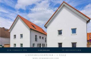 Anlageobjekt in 63150 Heusenstamm, KfW 55 Neubau! 4 Doppelhaushälften und eine einzigartige Villa (zu 90% fertiggestellt)