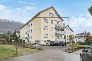 Wohnung kaufen in 72805 Lichtenstein, Praktische 3-Zimmer-Wohnung mit Balkon & Keller – Ideal für Paare oder kleine Familien | Unterhausen