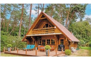 Haus kaufen in 14547 Beelitz, Beelitz - Traumhaftes Holzblockhaus mit idyllischem Grundstück